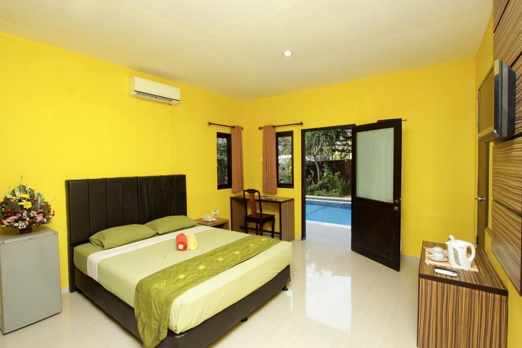 Green Villas Hotel And Spa 꾸따 객실 사진